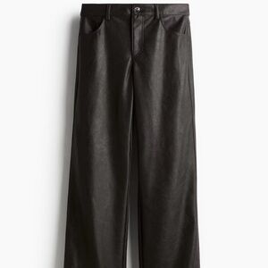 H&M Black Wide Leg Pants